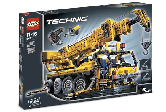 Comparing 8053 the 8421 Cranes - LEGO Technic, Mindstorms, Model Team and  Scale Modeling - Eurobricks Forums