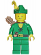 Forestman - Pouch, Green Hat, Yellow Feather, Quiver