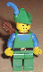 Forestman - Blue, Green Hat, Blue Feather, Quiver (Set 6077)