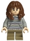 Hermione Granger, Light Bluish Gray Sweater with Pastel Stripes