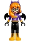 Batgirl - Black Legs, Bright Light Orange Boots