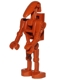 Battle Droid Dark Orange with Back Plate