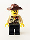 Johnny Thunder (The Lego Movie - Dark Brown Straps, White Pupils)