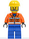 Lego Brand Store Male, Construction Worker (no back printing) {Stratford}