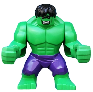 LEGO Detailed Listing for Big Figure - Hulk with Black Hair and Dark Purple  Pants sh095 $9.9